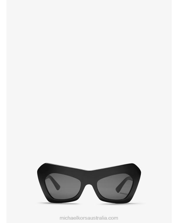 Unisex Black 4T06F3932 Collection Cassis Sunglasses Michael Kors