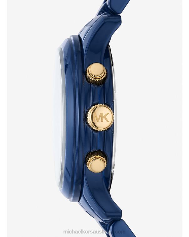 Unisex Blue 4T06F3959 Runway Watch Michael Kors