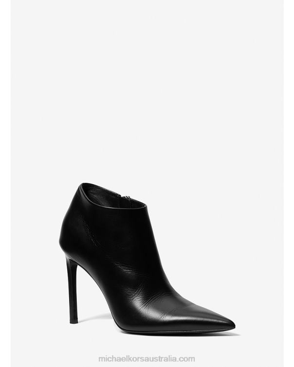 Unisex Black 4T06F3843 Collection Yasmine Leather Boot Michael Kors