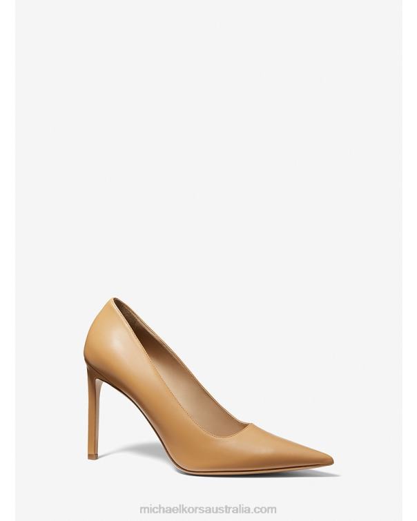 Unisex Camel 4T06F3873 Collection Martine Leather Pump Michael Kors