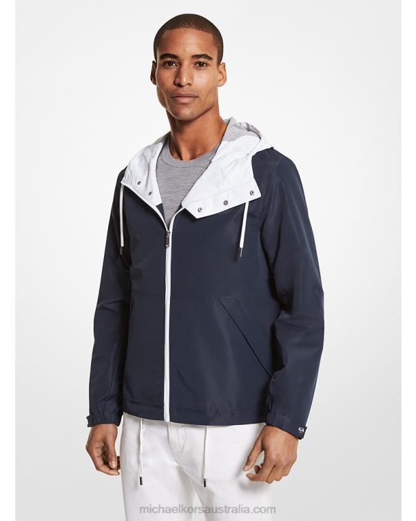 Men Midnight Blue 4T06F2827 Durham Windbreaker Michael Kors