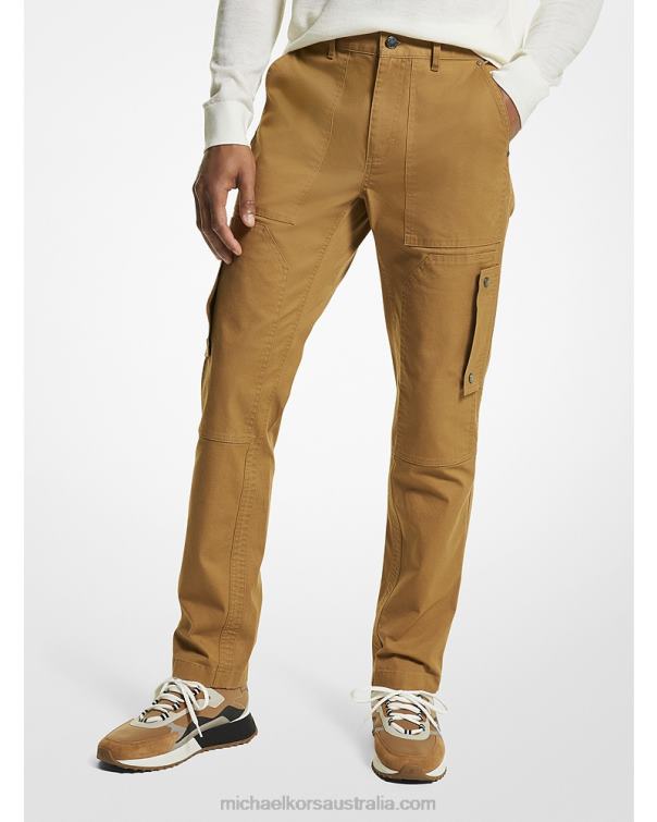 Men Husk 4T06F3104 Woven Cargo Pants Michael Kors