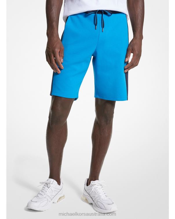 Men Perfect Sky 4T06F3152 Mens Cotton Blend Shorts Michael Kors