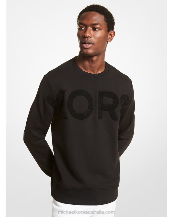 Men Black 4T06F3014 KORS Cotton Sweatshirt Michael Kors