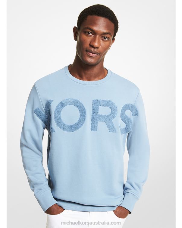 Men Chambray 4T06F3013 KORS Cotton Sweatshirt Michael Kors