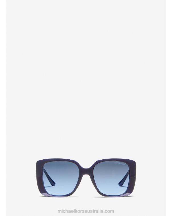 Women Navy 4T06F2638 Bridger Sunglasses Michael Kors