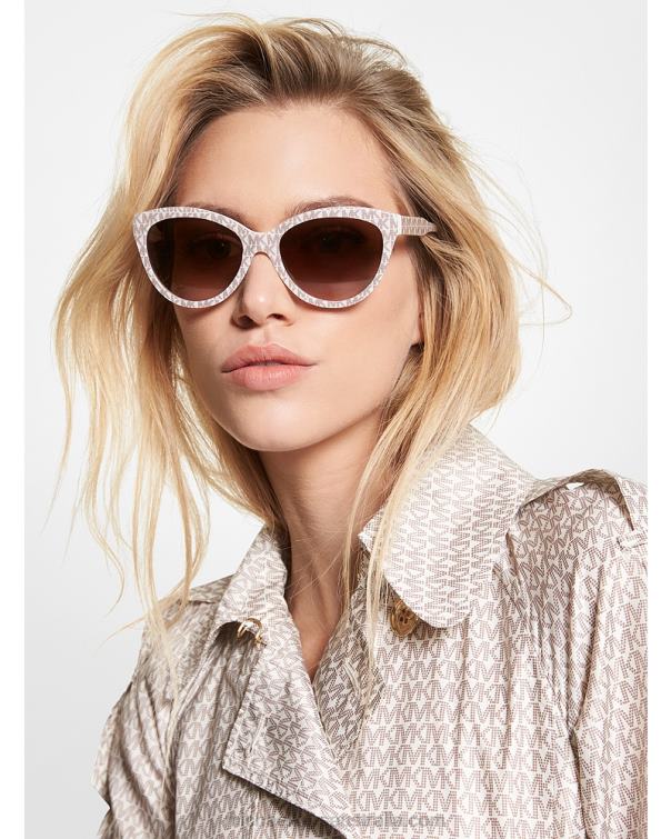 Women Vanilla 4T06F2611 Makena Sunglasses Michael Kors
