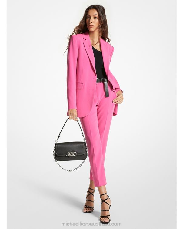 Women Cerise 4T06F492 Crepe Pants Michael Kors