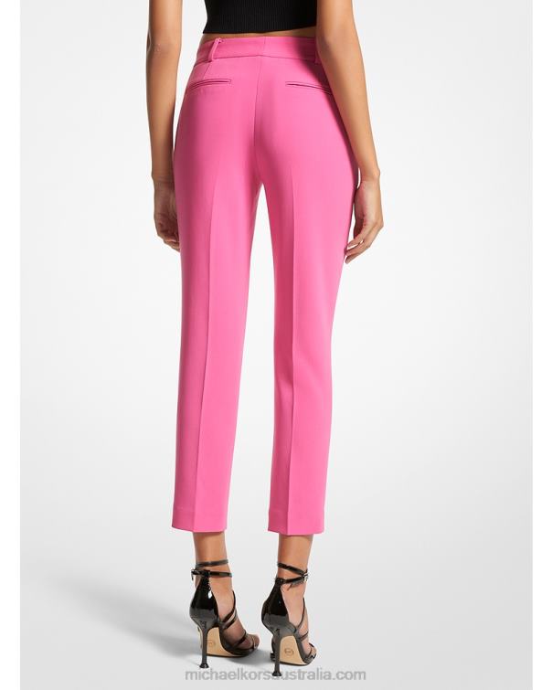 Women Cerise 4T06F492 Crepe Pants Michael Kors