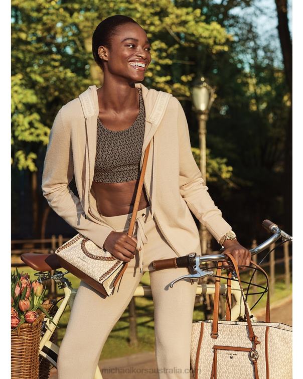 Women Dune 4T06F514 Knit Joggers Michael Kors