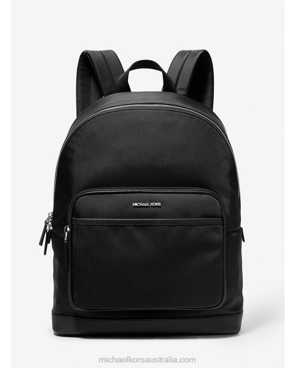 Women Black 4T06F1246 Kent Nylon Backpack Michael Kors