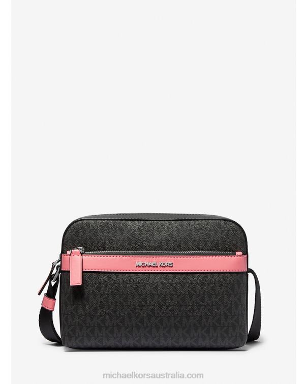 Women Pink 4T06F811 Cooper Logo Camera Bag Michael Kors