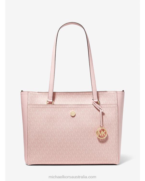 Women Dark Powder Blush 4T06F1114 Maisie Large Logo 3-in-1 Tote Bag Michael Kors