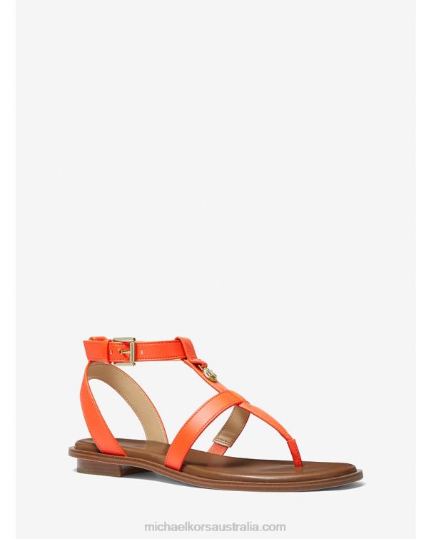 Women Clementine 4T06F2087 Sasha T-Strap Sandal Michael Kors